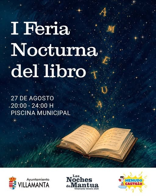 I Feria del Libro Nocturna de Villamanta