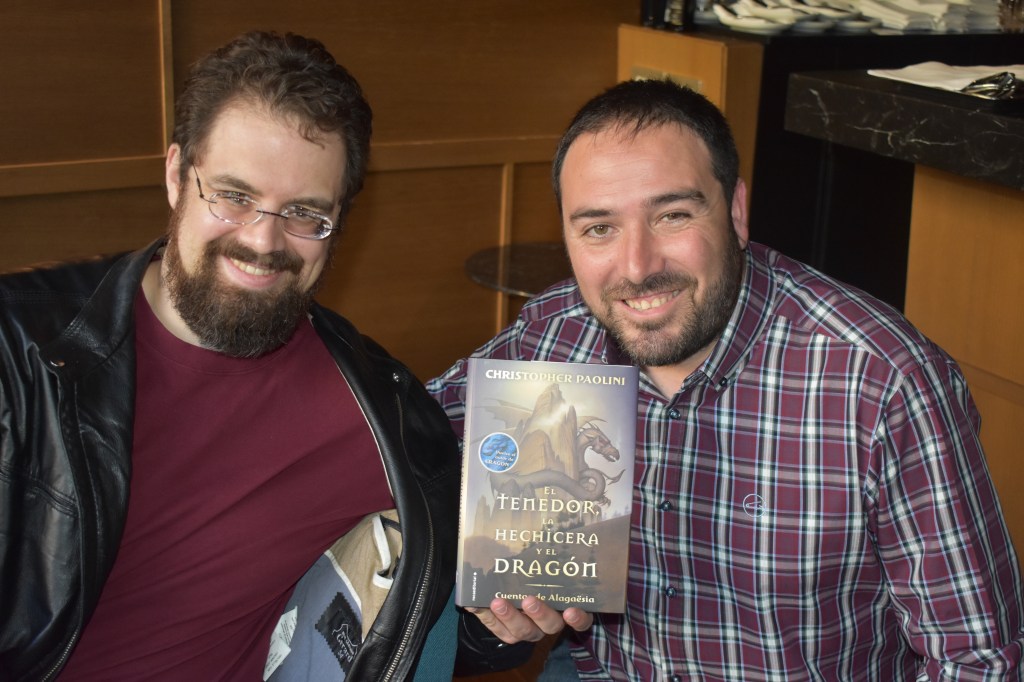 Christopher Paolino en La Biblioteca Encantada