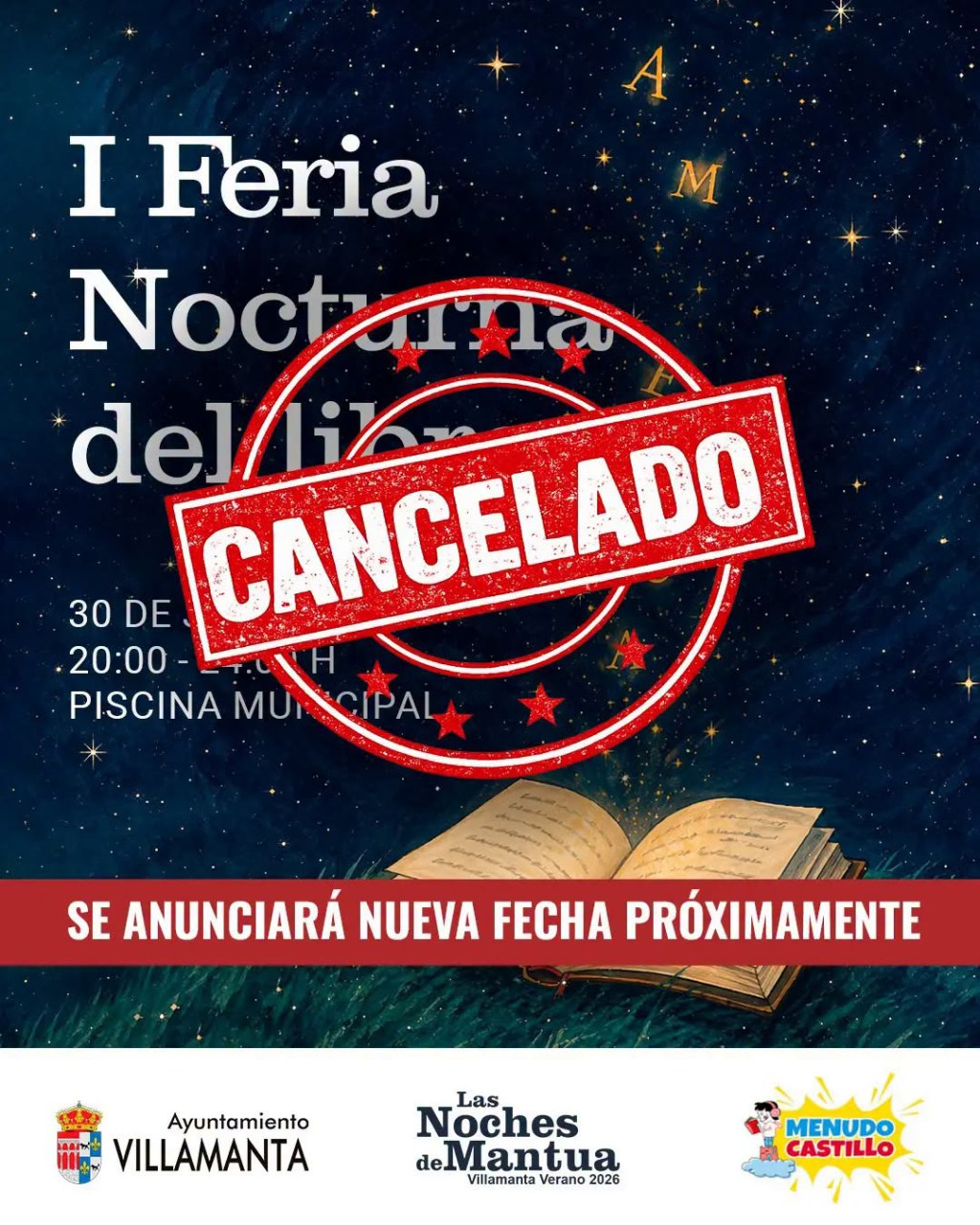 I Feria del Libro Nocturna de Villamanta