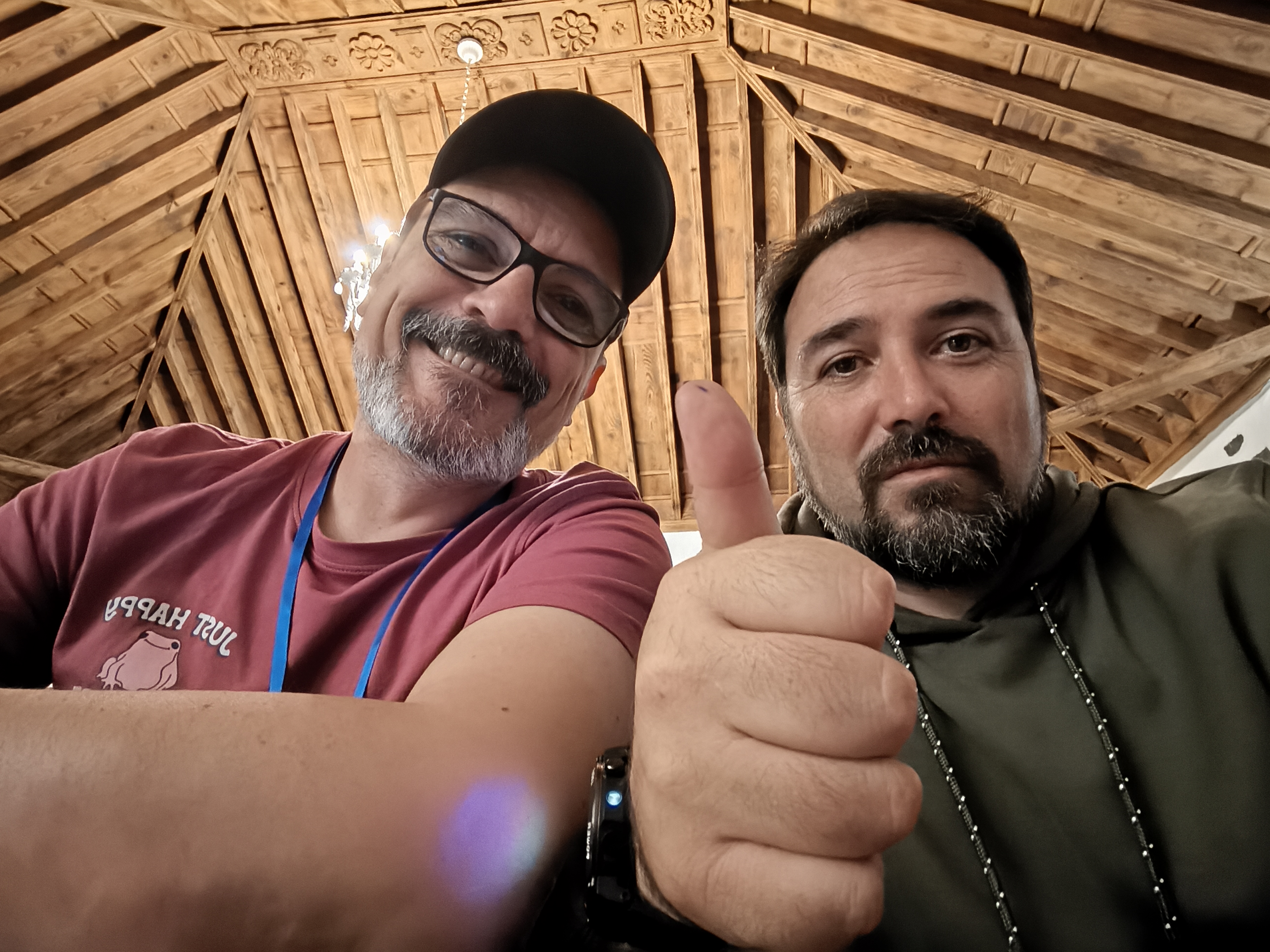 Con Miguel siempre es divertido trabajar